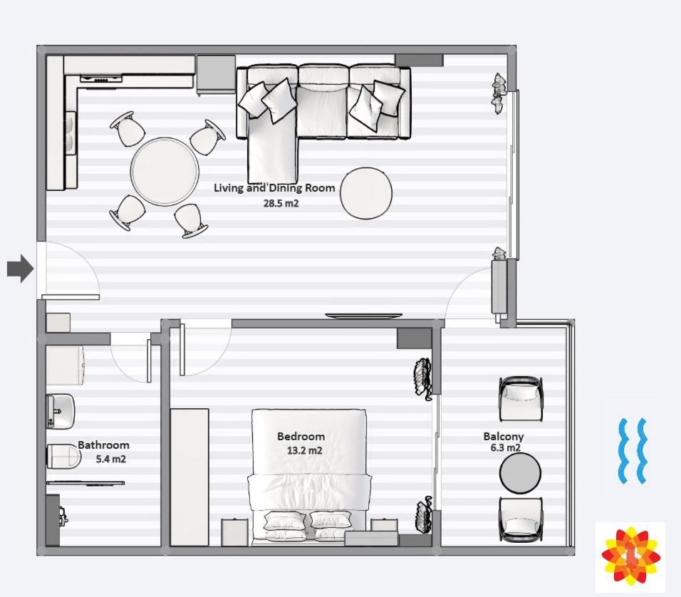 Vista View Comfort Саранда Экстерьер фото